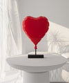 Heart On A Stand Table Top Sculpture - Meraky Art