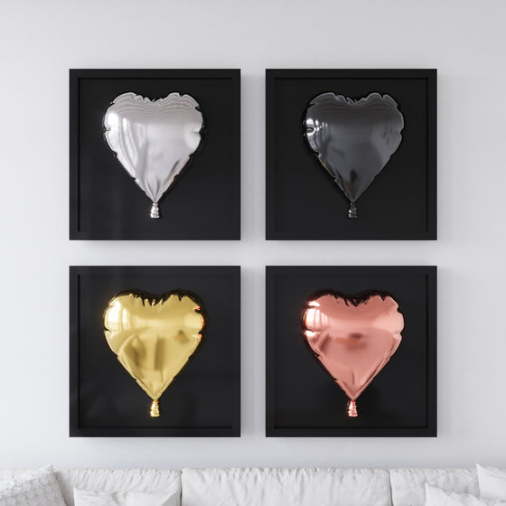 Heart in a Frame (Not priced) - Meraky Art