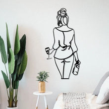  Lady with Drink Wall Art (Not Priced) - Meraky Art