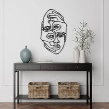  Jumbled Face Wall Art (Not Priced) - Meraky Art