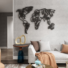  World map Version II Wall Art - Meraky Art