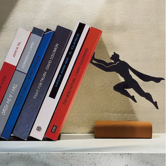 Super Hero Bookend (Not Priced) - Meraky Art