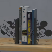  Mickey Mouse and Minnie Mouse Bookend (Not Priced) - Meraky Art