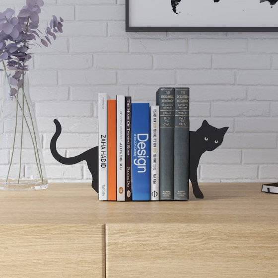 Cat Version II Bookend (Not Priced) - Meraky Art