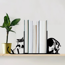  Clumsy Cute Cats Bookend (Not Priced) - Meraky Art