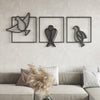 Birds in a Frame Apart Wall Art - Meraky Art