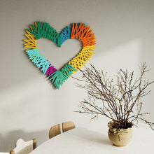  Colorful Heart Wall Art - Meraky Art